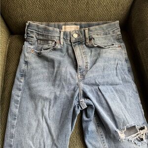 Topshop Light Blue Denim Jeans Jamie Jeans Size 28 / 30